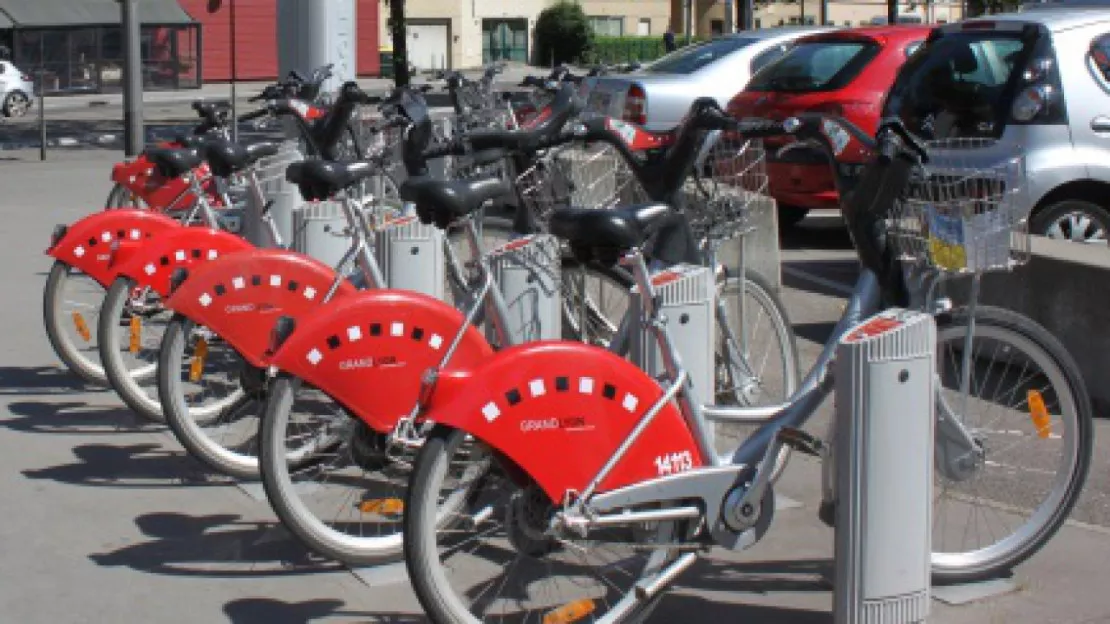 Lyon : + 17 % de location de Vélo'v en 2014