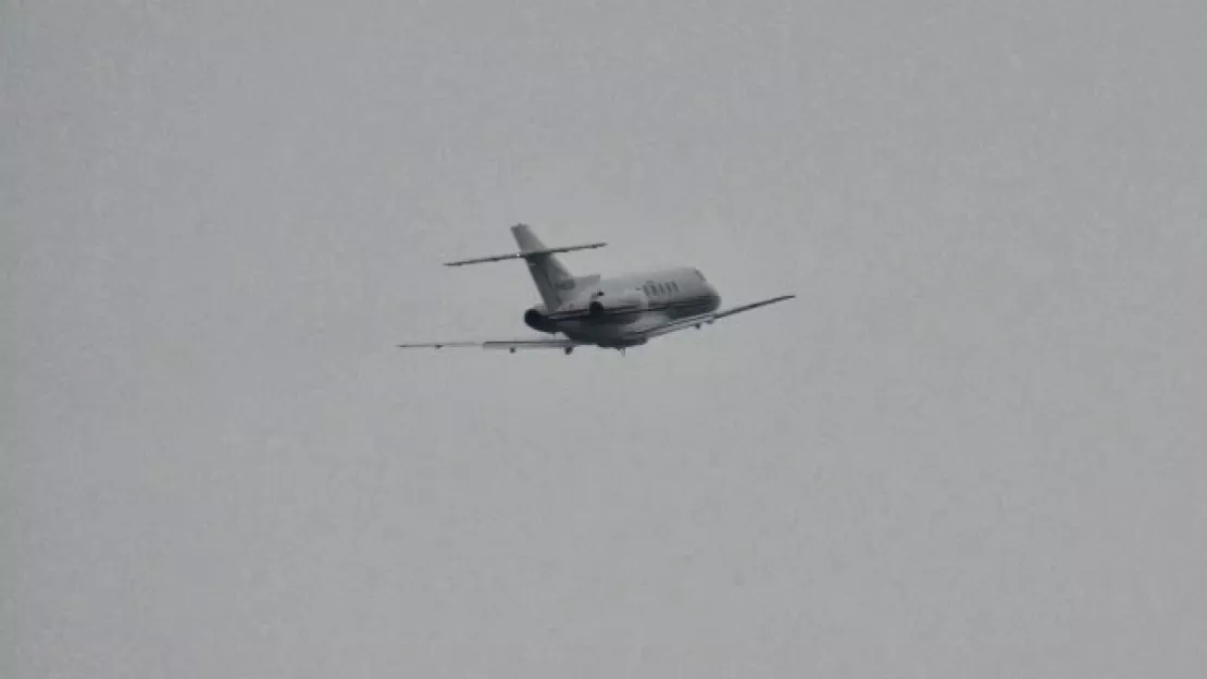 Un avion en difficulté au dessus de l’aérodrome de Bron