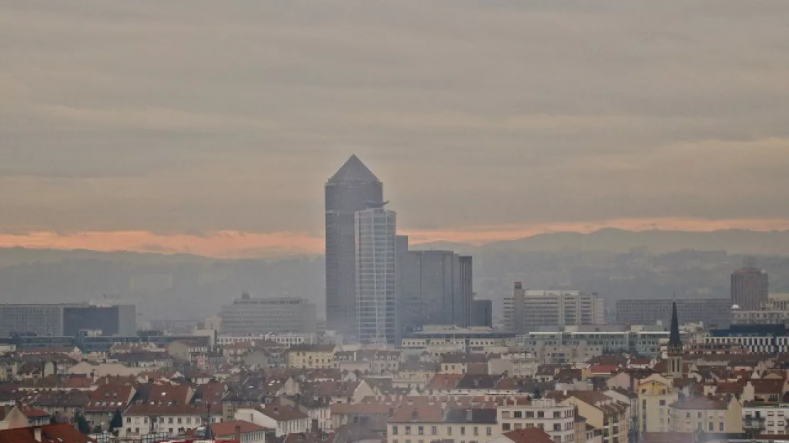 Pollution : le niveau d'information encore maintenu à Lyon