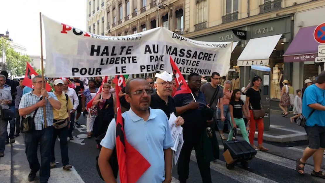 Nouvelle manifestation de soutien à la Palestine ce samedi à Lyon