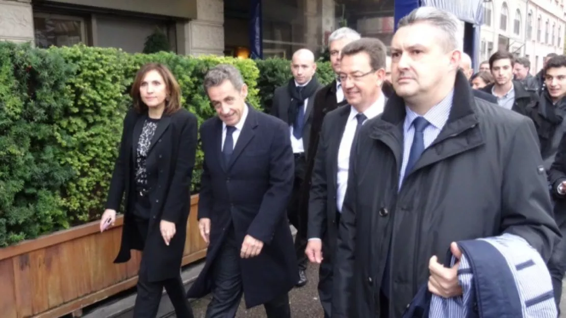 Présidence de l'UMP : un petit tour à Lyon et puis s'en va pour Nicolas Sarkozy