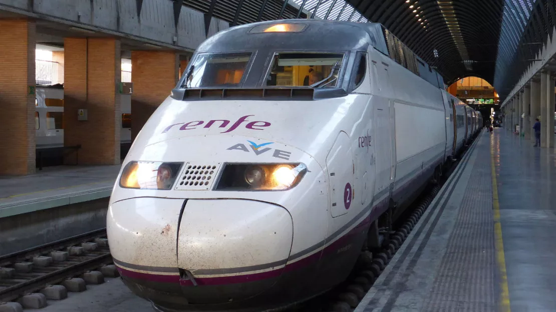 Bientôt une liaison entre Barcelone et Lyon en train !