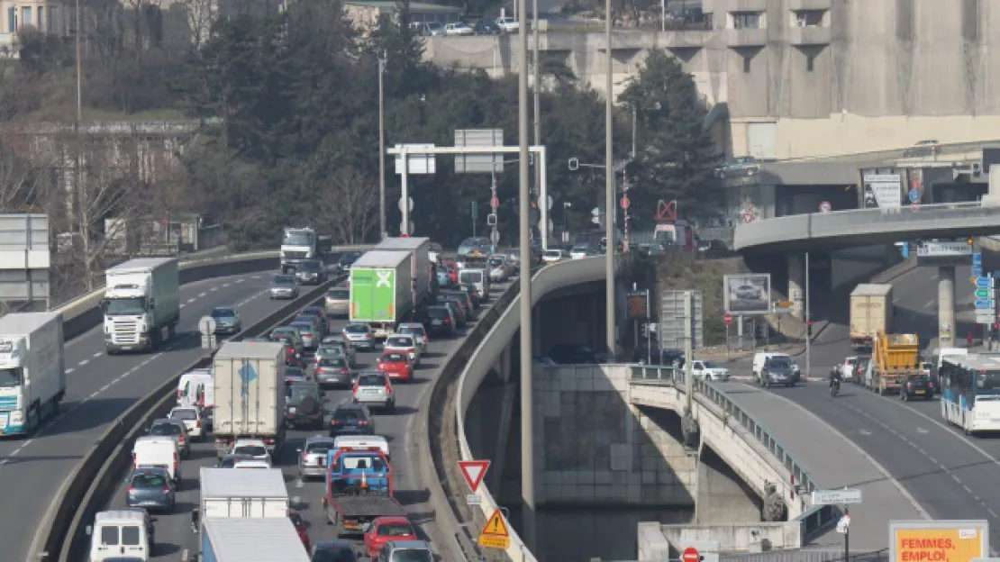 Grand Lyon : 11% de bouchons en plus sur les routes !