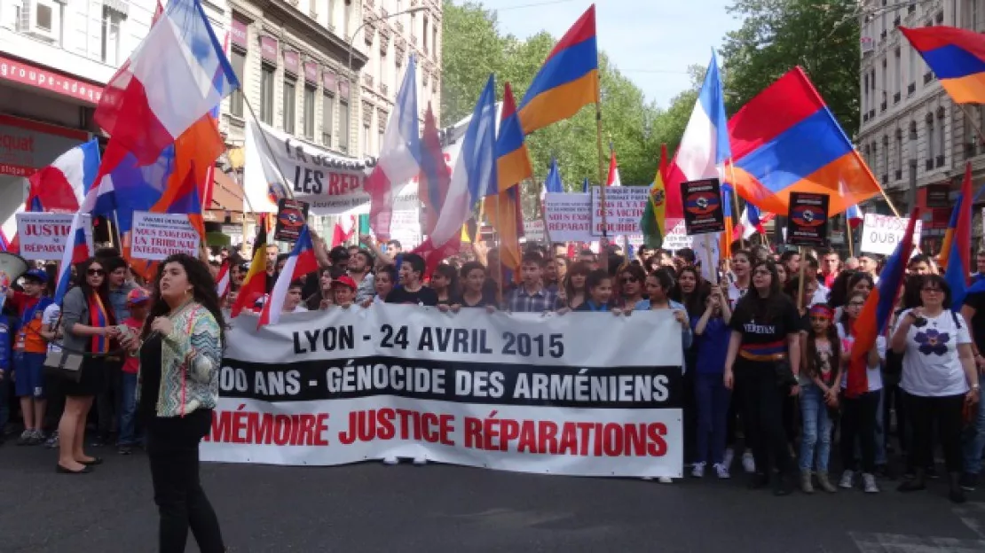 Commémoration du génocide arménien : plus de 1800 personnes réunies à Lyon