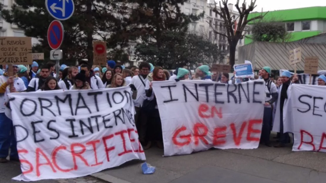 Lyon : près de 150 internes manifestent ce mercredi