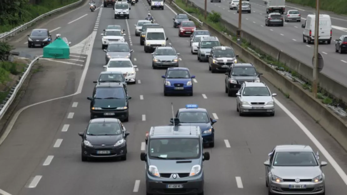 Lyon : circulation difficile suite à l'opération escargot des Pendus 69