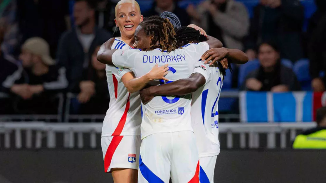 L'OL féminin réussit parfaitement son entrée en lice en Ligue des Champions