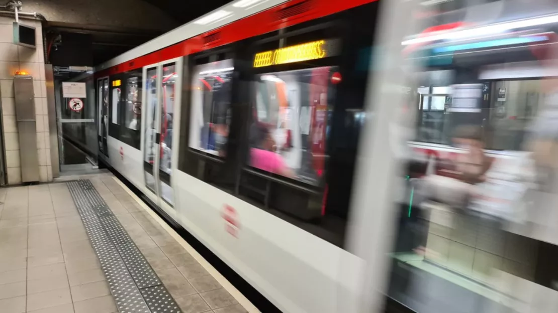 Le métro B ne circule pas ce lundi matin