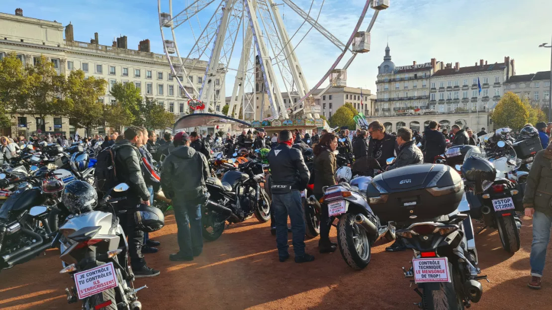 Les motards en colère vont manifester ce samedi à Lyon