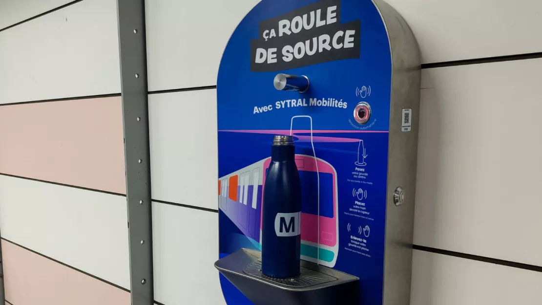 Lyon : bientôt des fontaines à eau dans ces stations de métro