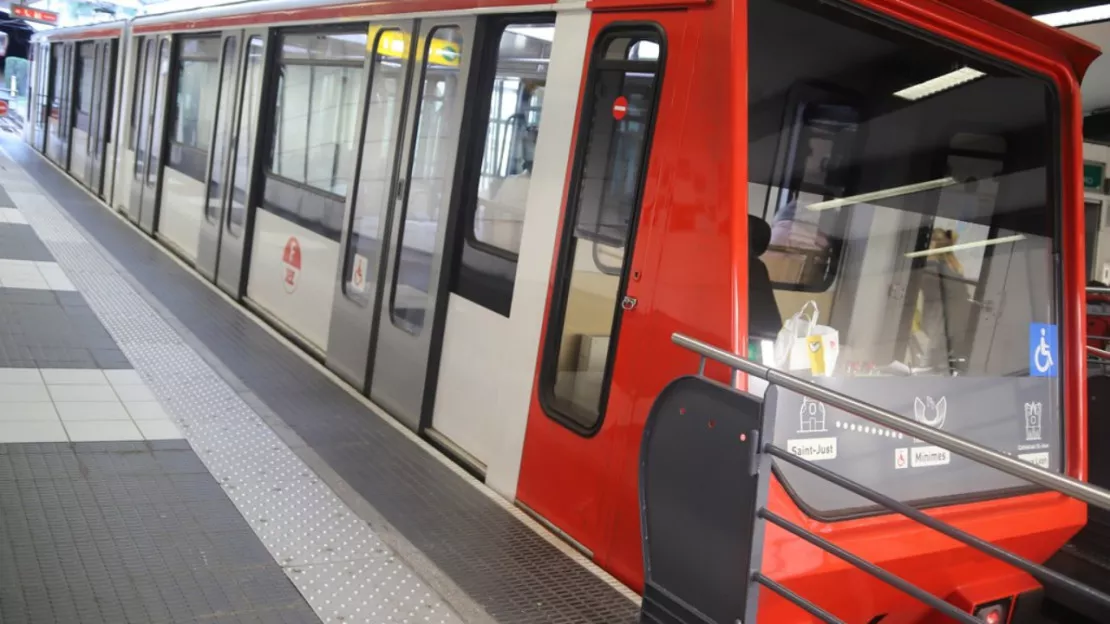 Lyon : des travaux d'entretien sur le funiculaire Saint-Just