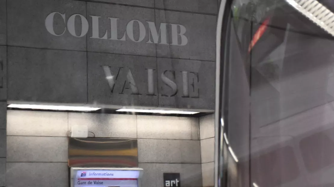 Lyon : la station de métro Gare de Vaise s'appelle désormais Gare de Vaise-Gérard Collomb