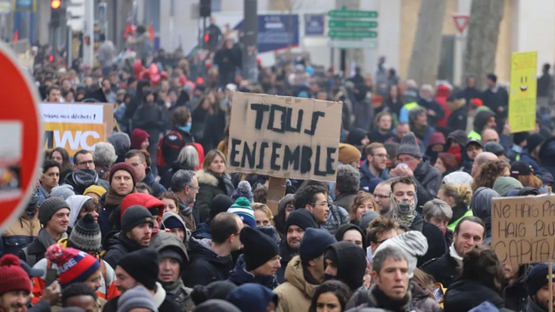 Lyon : un parcours différent ce jeudi pour la nouvelle journée de mobilisation contre la réforme des retraites