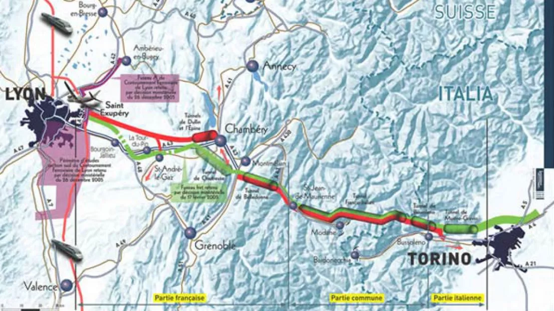 Le Lyon-Turin, un projet "surdimensionné" pour Bruxelles