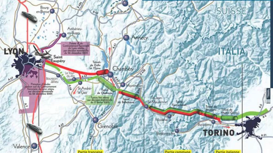Lyon-Turin : "un projet concrétisé" lors du sommet franco-italien