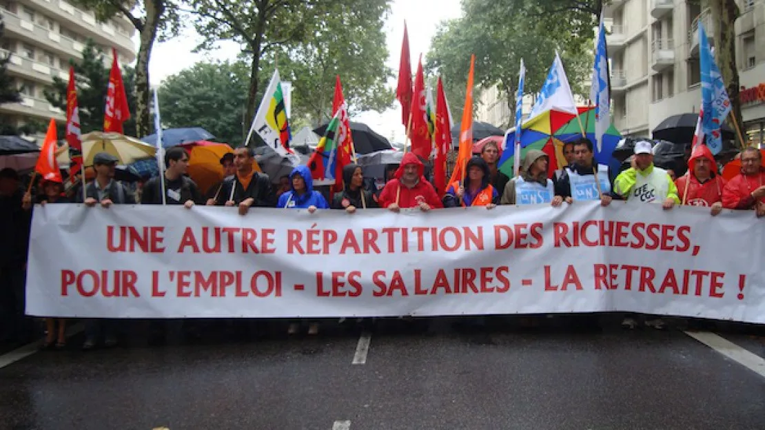 Manifestation des retraités ce jeudi place Bellecour