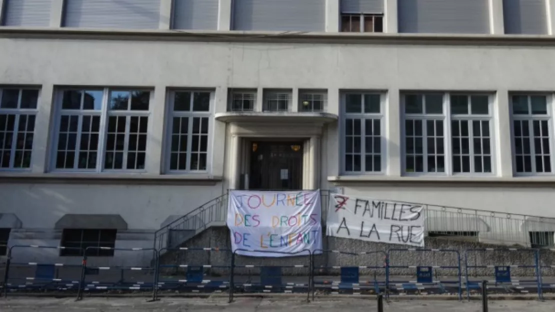 Lyon : l’occupation d’écoles pour loger des élèves SDF continue