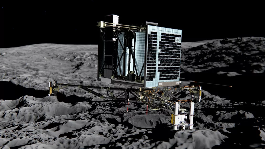 La mission de la sonde Rosetta, qui a permis l'atterrissage du robot Philae, sera prolongée jusqu'en septembre 2016