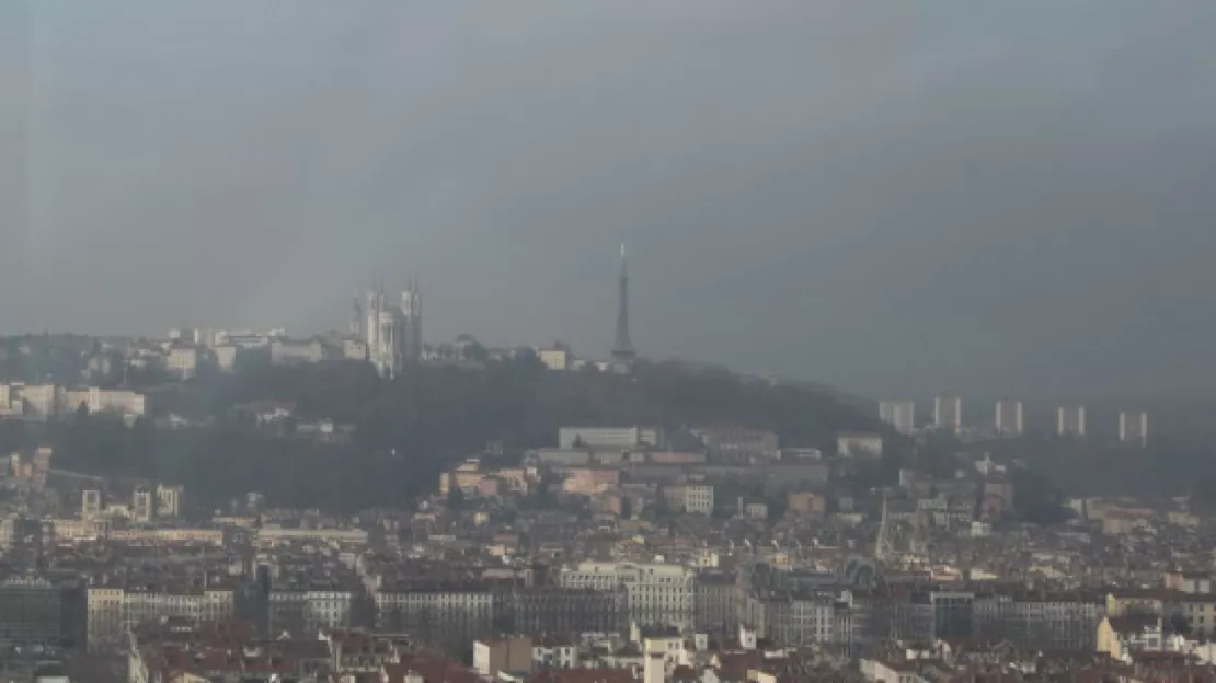 Pollution : la qualité de l’air toujours mauvaise à Lyon