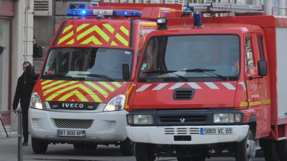 Collision entre une moto et un piéton à Lyon : deux blessés graves