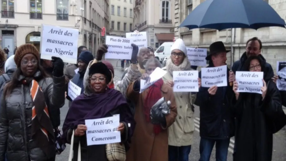 Lyon : 80 personnes demandent l’arrêt des massacres commis par Boko Haram