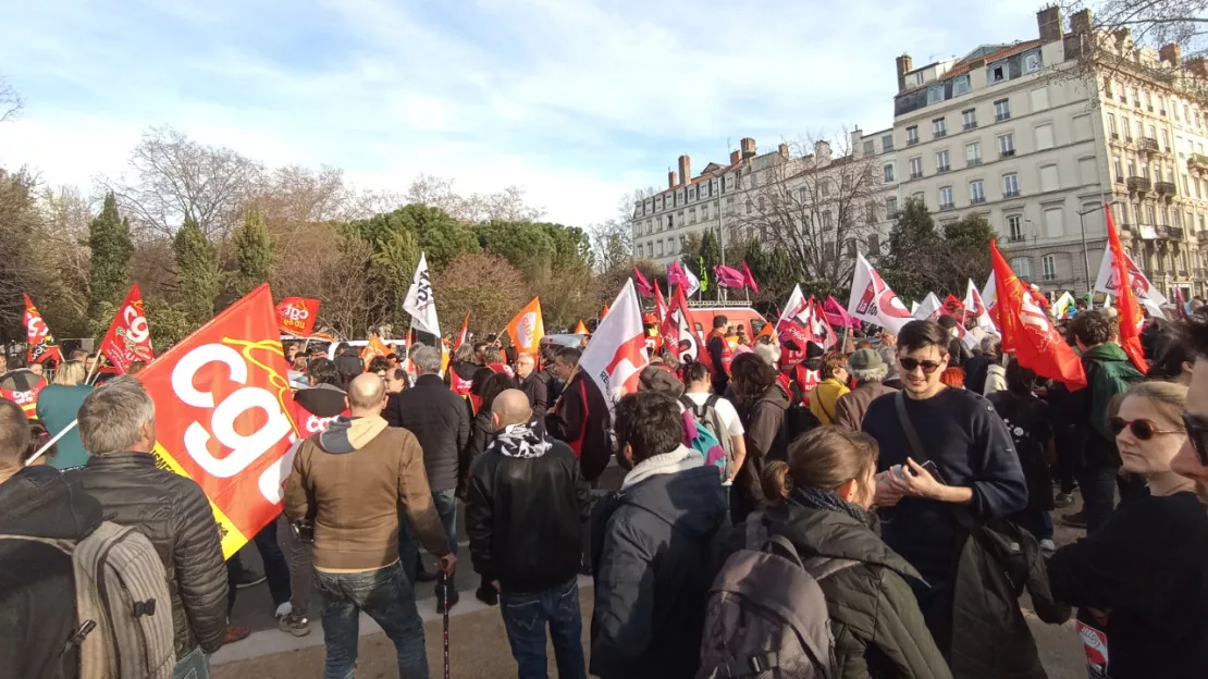 Recours au 49.3 sur les retraites : plusieurs manifestations à Lyon ce jeudi soir