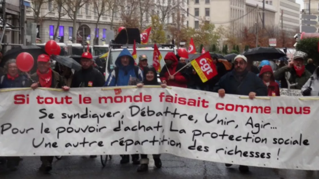 Rhône : mobilisation interprofessionnelle contre l’austérité jeudi 9 avril