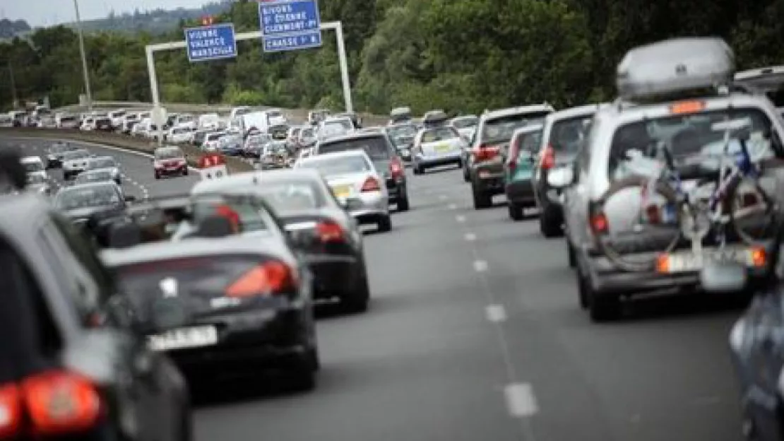 Circulation : un samedi noir sur les routes de Rhône-Alpes !