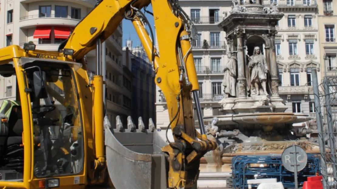 Lyon : les entreprises de travaux publics descendent dans la rue ce mardi