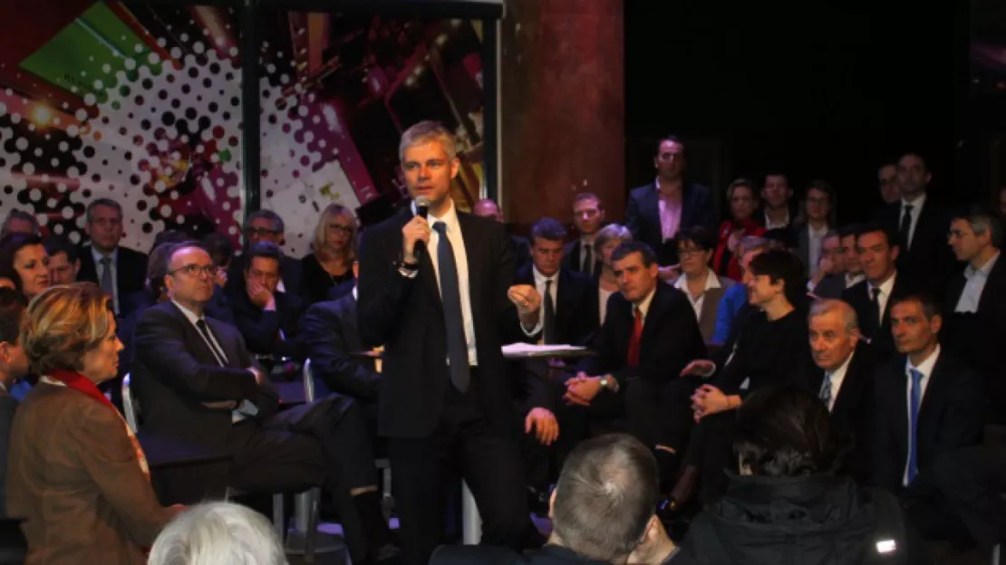 Régionales 2015 : Laurent Wauquiez officialise sa candidature à Lyon