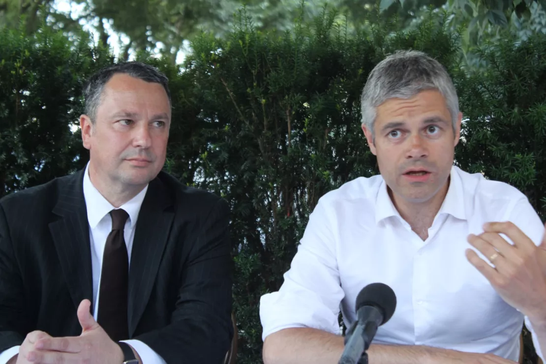 Laurent Wauquiez et Franck Reynier s’affichent à Lyon