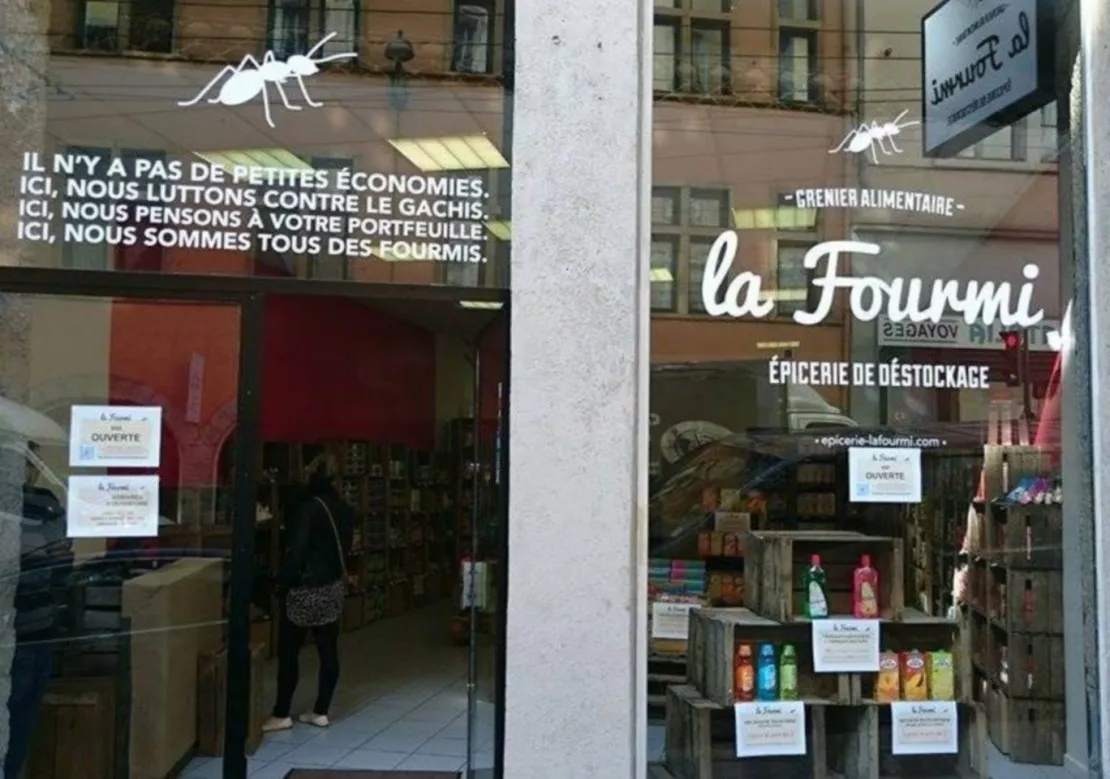 Lyon : Une épicerie contre le gâchis