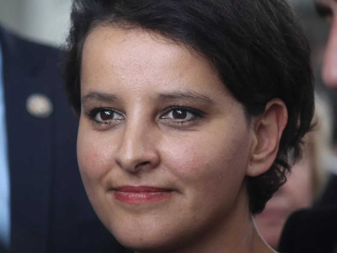 Najat Vallaud-Belkacem au pot de rentrée du PS de Villeurbanne