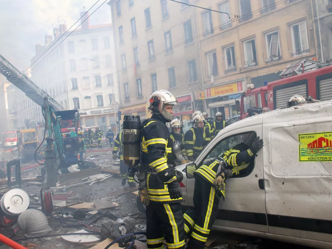 Explosion du cours Lafayette : hommage rendu au pompier décédé