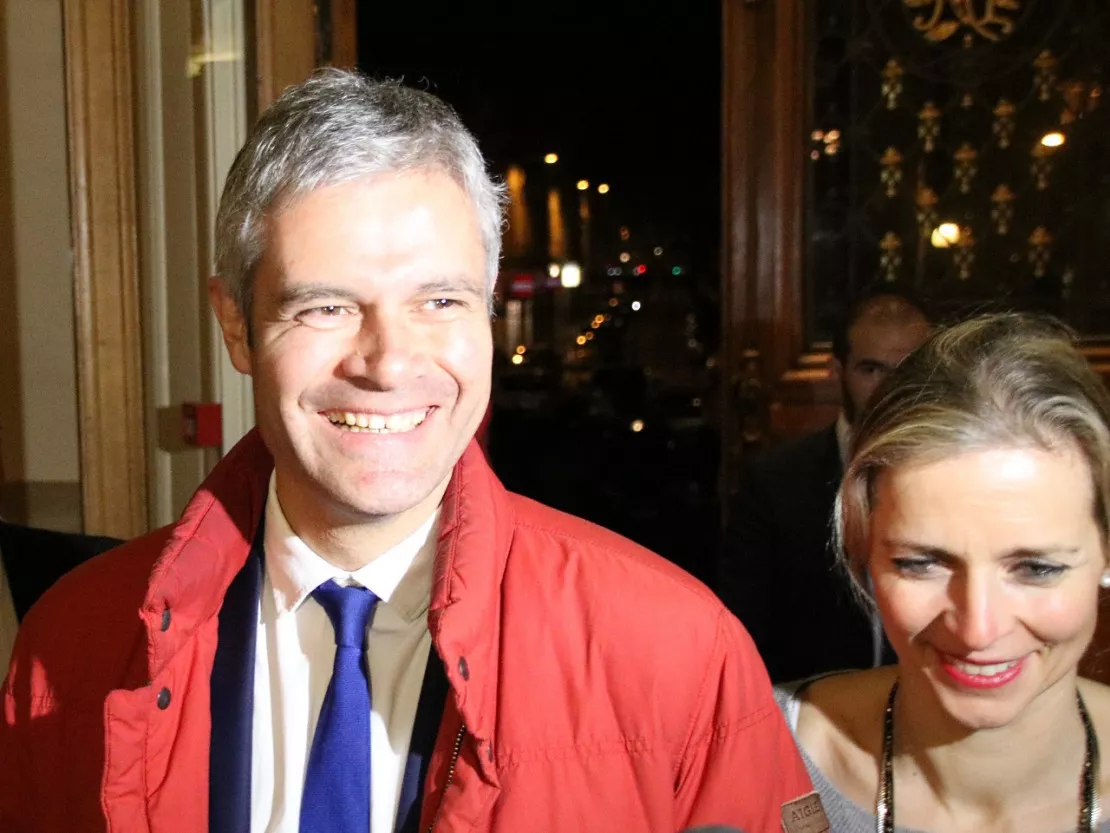 Laurent Wauquiez pose en famille dans Gala