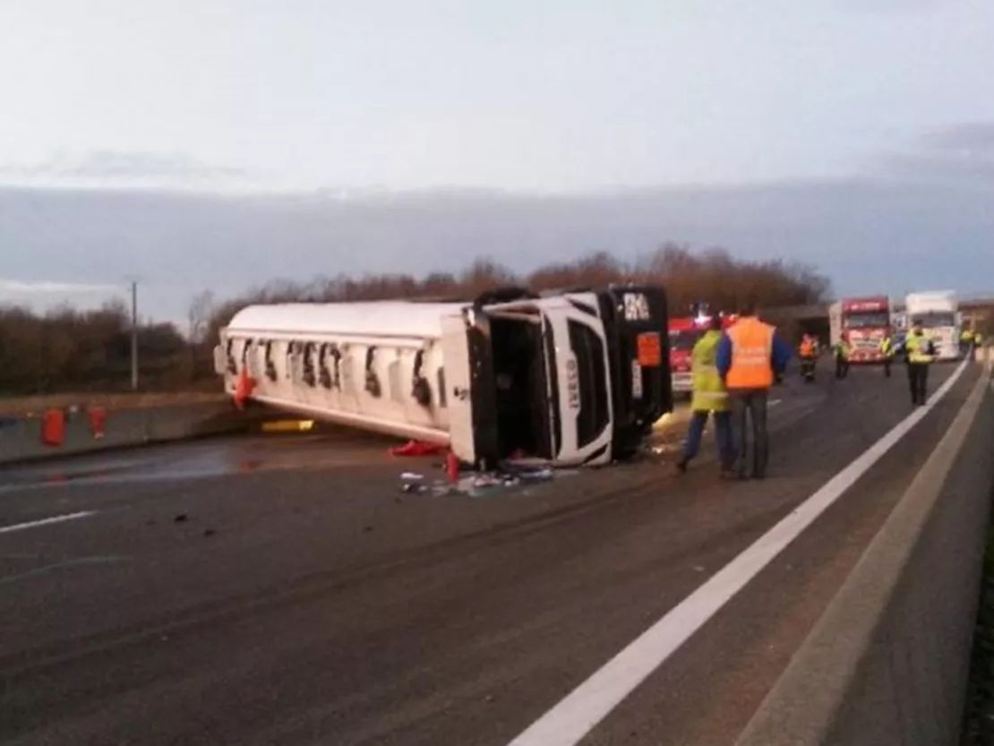 L’A42 toujours coupée à la circulation en direction de Genève