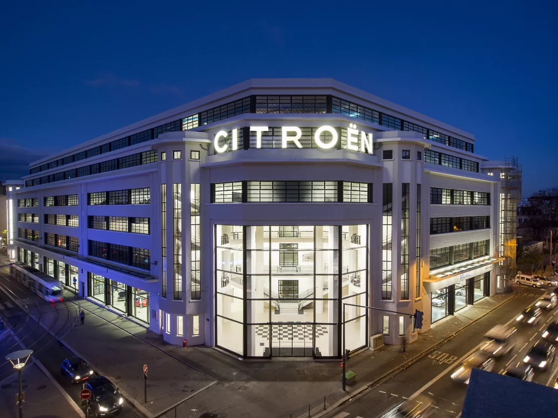 Lyon : le nouveau bâtiment Citroën, un "vaisseau moderne"