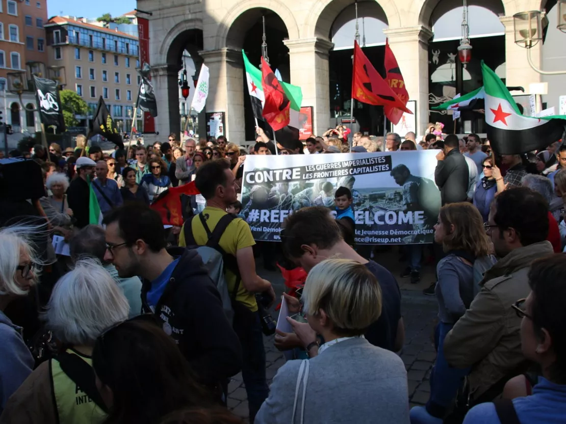 Nouvelle manifestation à Lyon pour l’accueil de réfugiés