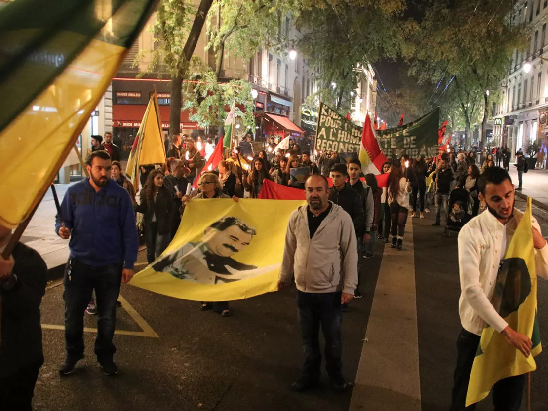 Lyon : 150 personnes dans les rues pour la journée mondiale pour Kobané