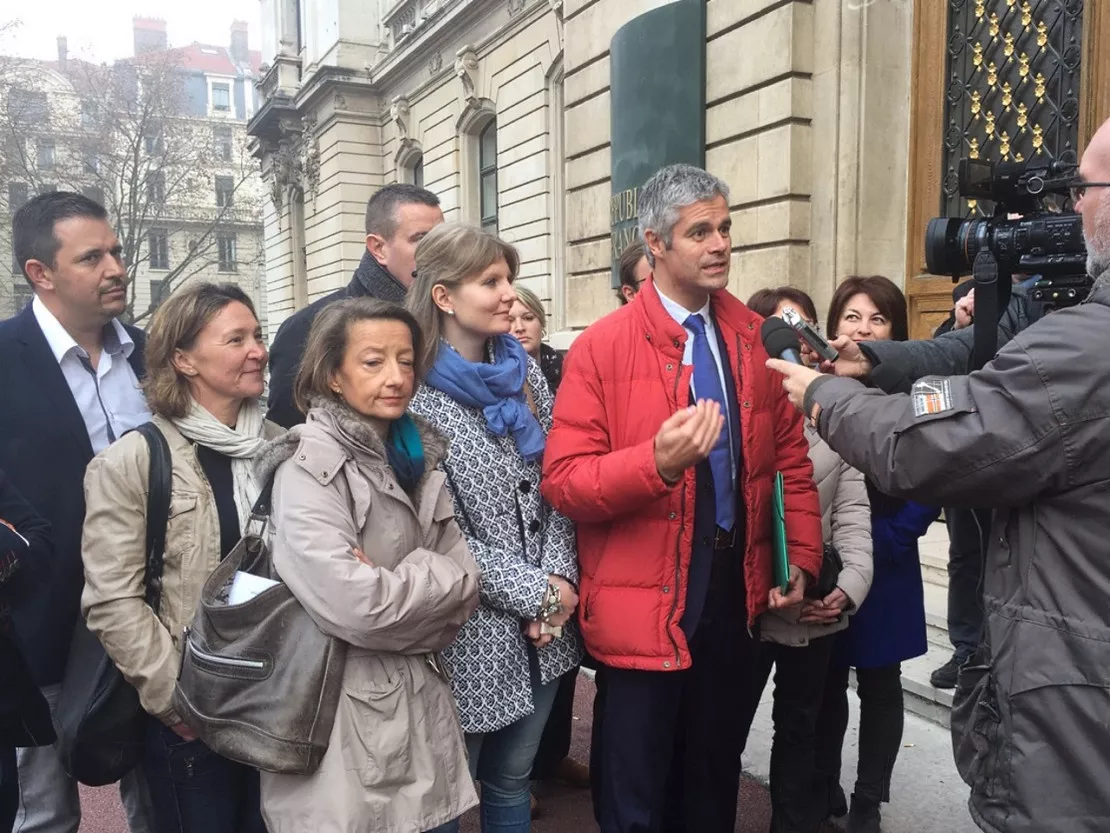 Régionales : Laurent Wauquiez, en tête au 1er tour, a déposé ses listes