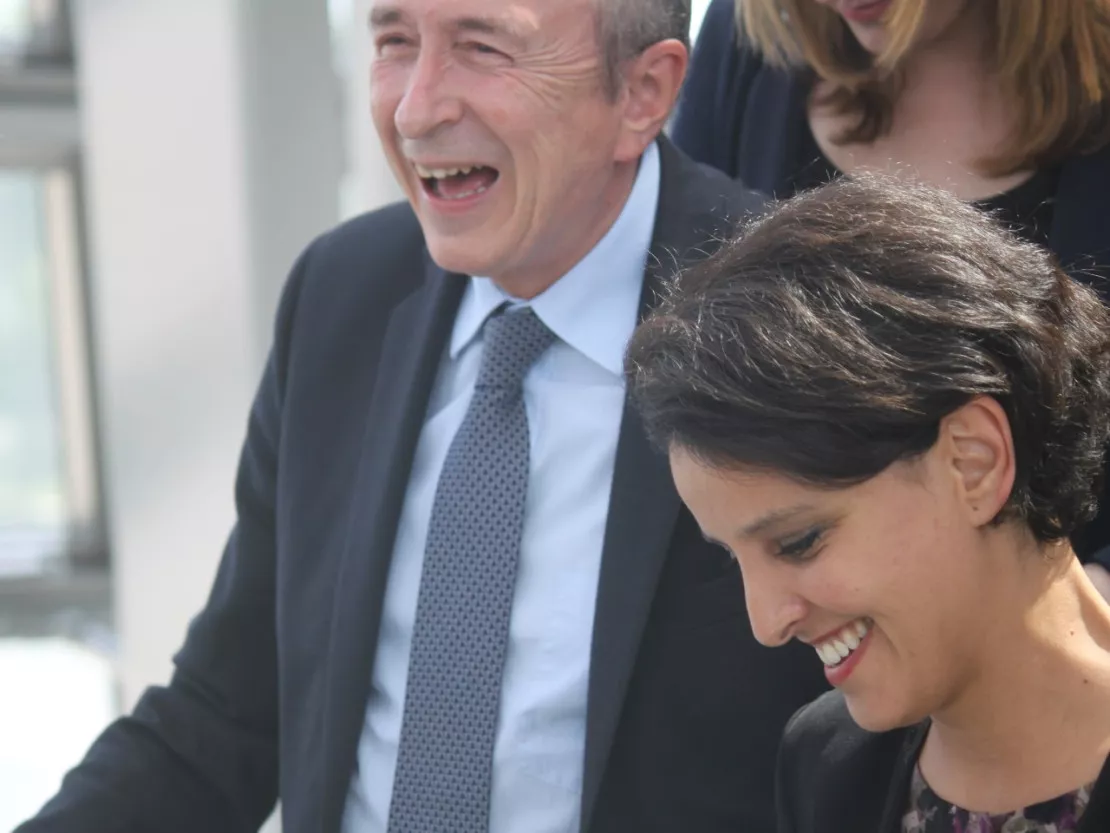 Vraiment fâchés ? Collomb et Vallaud-Belkacem très complices ce lundi à Lyon