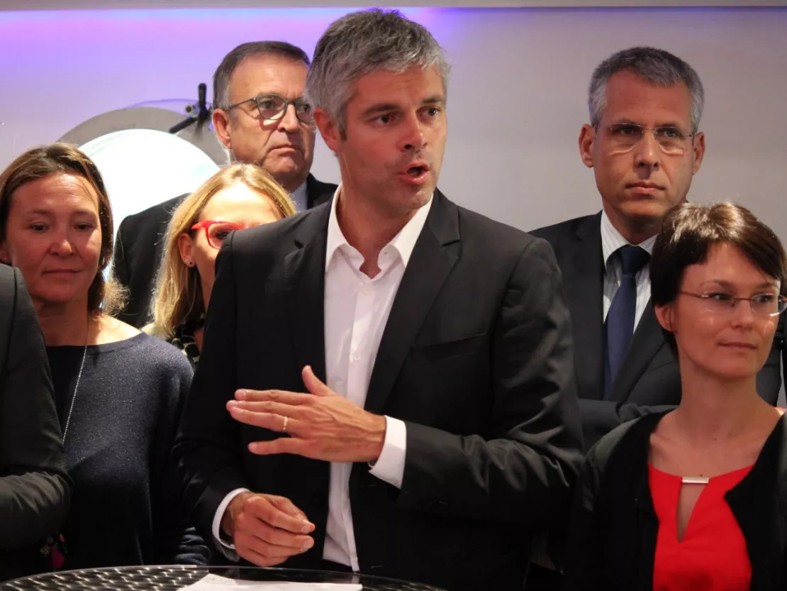 Chez les Républicains ou à l'UDI, Laurent Wauquiez galère à se faire une image positive