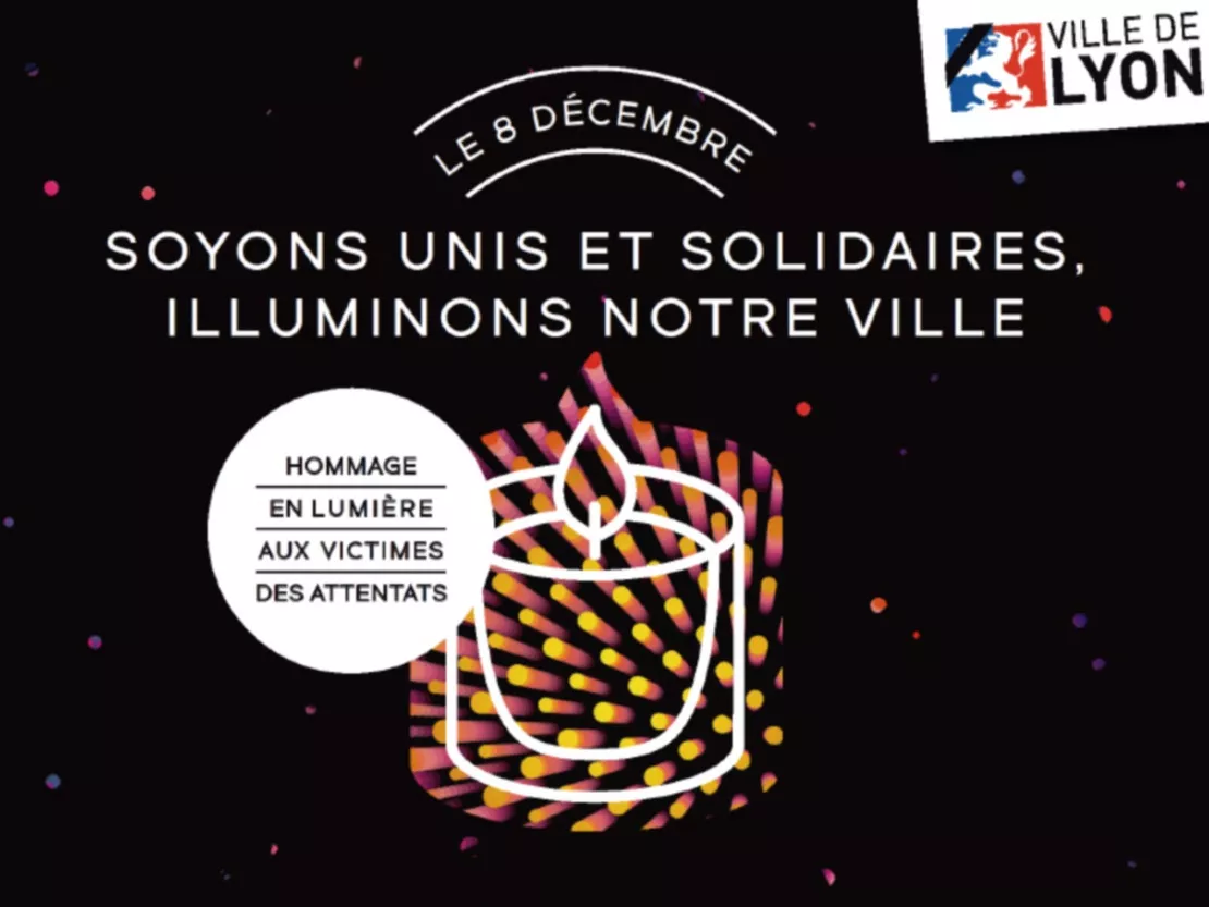 8 décembre : les lumignons officiels de soutien aux victimes des attentats en vente du 2 au 8 décembre