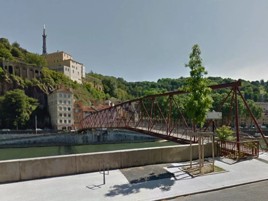 Lyon 5e : fermeture de la passerelle de l’Homme de Roche ce lundi jusqu’au 3 décembre