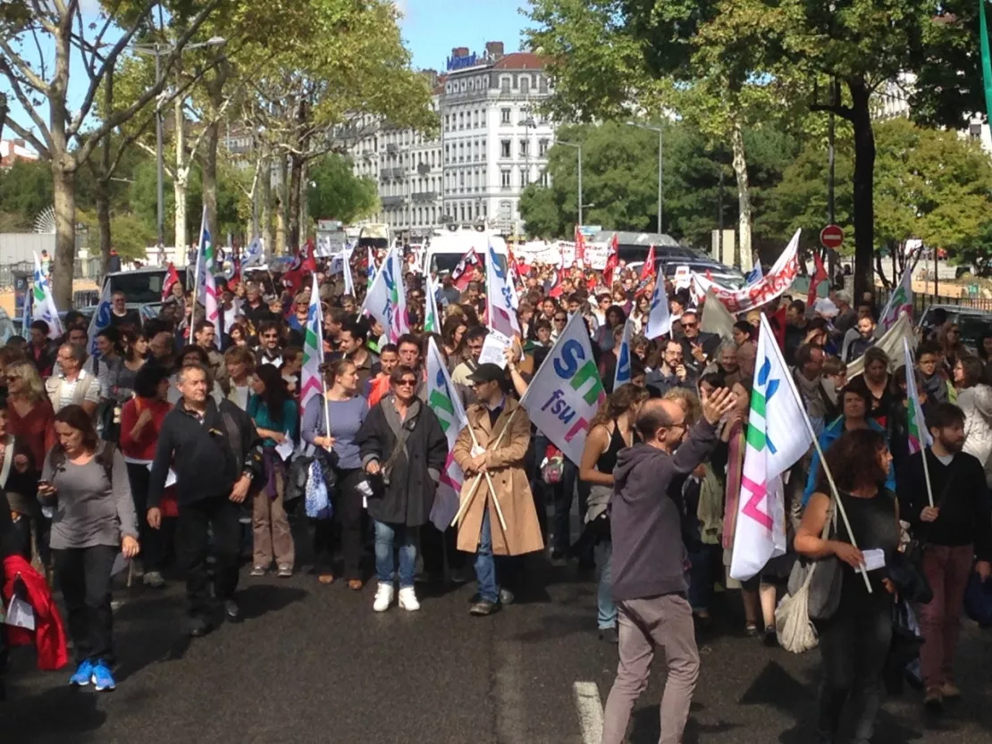 Réforme du collège : 600 profs mobilisés à Lyon pour la rentrée