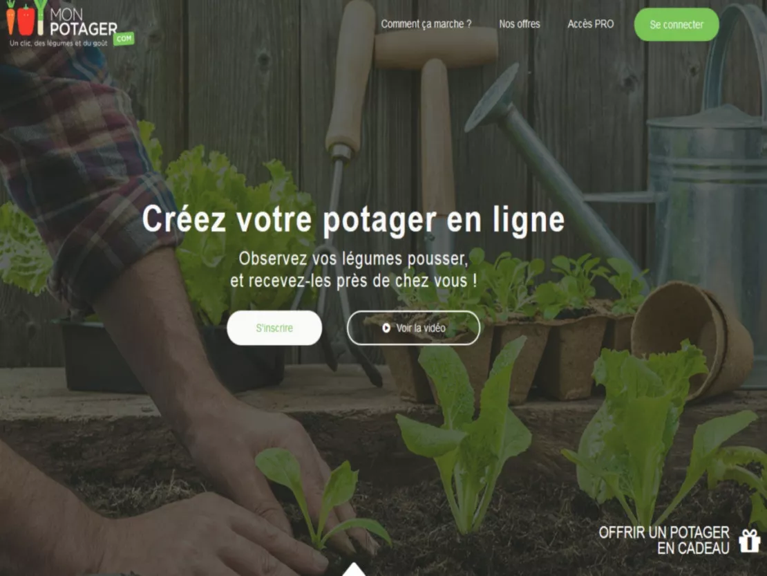 Lyon : monpotager.com, un potager virtuel