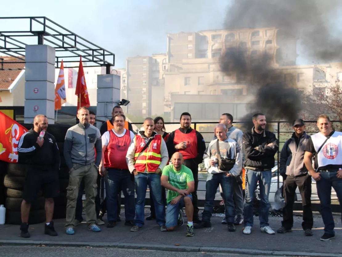 Les convoyeurs de fonds de Prosegur poursuivent leur grève à Lyon