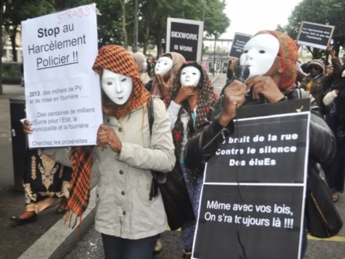 Les prostituées manifestent à Lyon contre la répression, 40 ans après Saint-Nizier