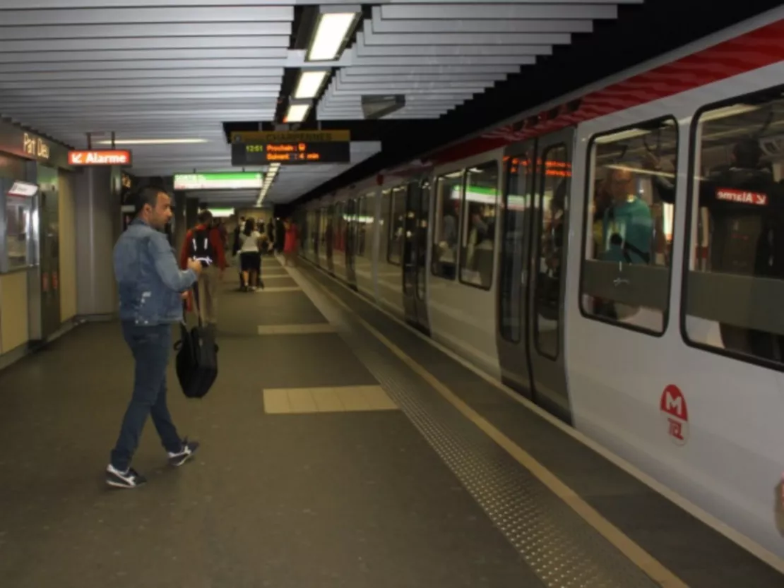 Le métro D ne fonctionne plus entre Saxe Gambetta et Gare de Vaise