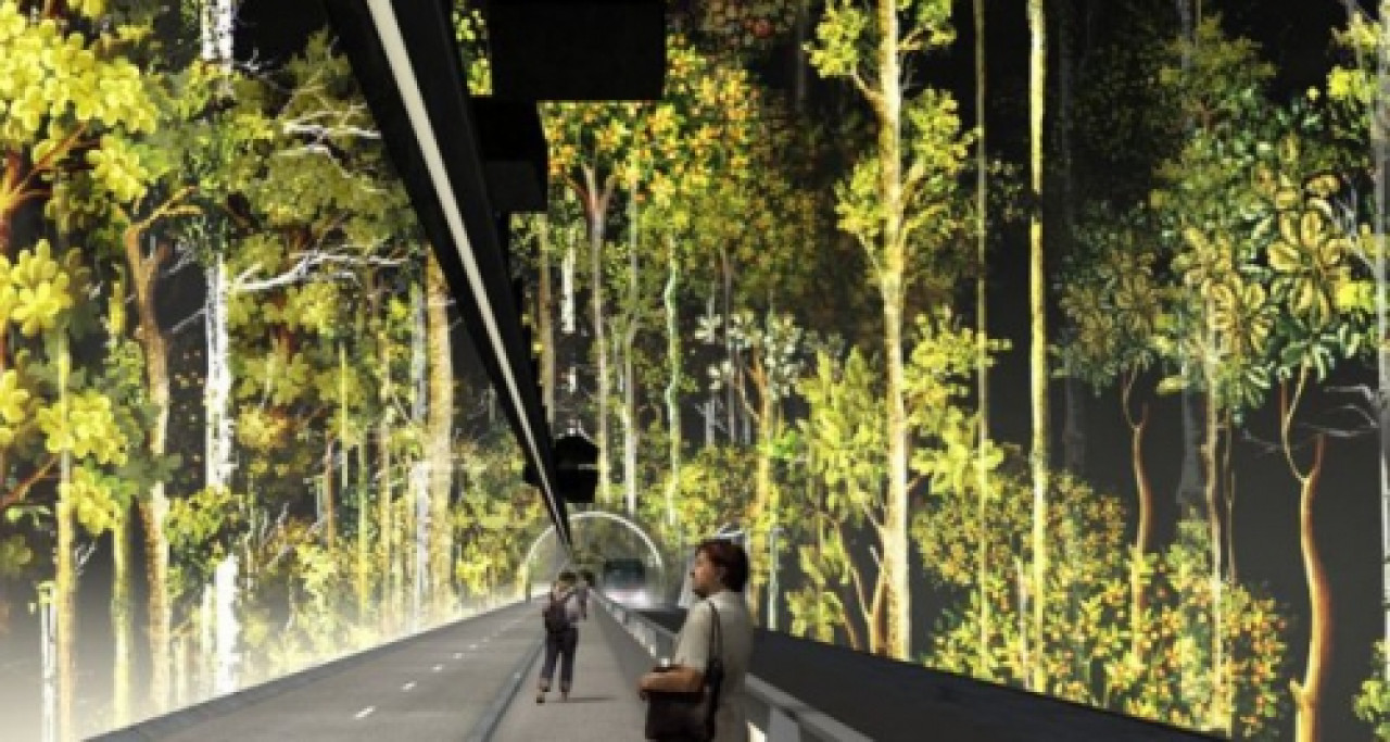 Tunnel mode doux sous la Croix-Rousse : inauguration ce jeudi d'une "première mondiale" Tunnel mode doux sous la Croix-Rousse : inauguration ce jeudi d'une "première mondiale"